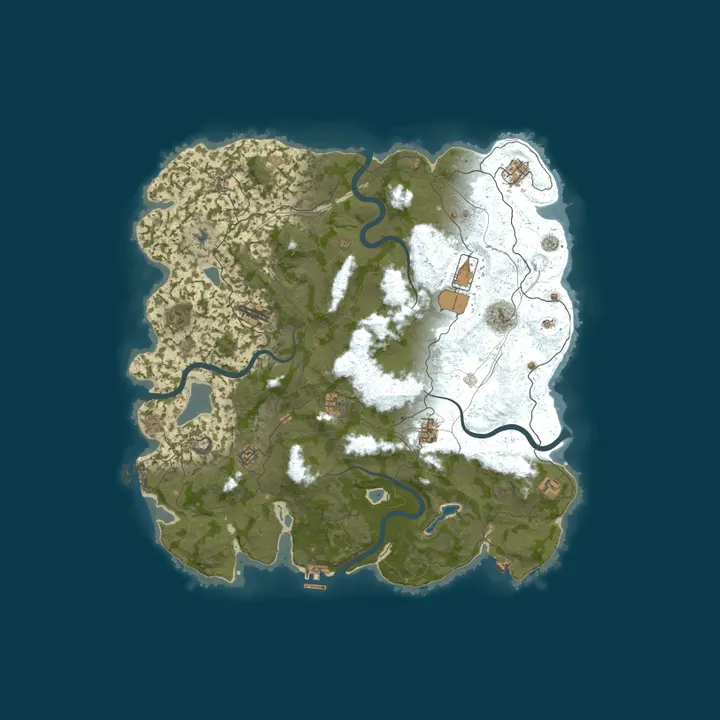 Map of RENEGADE Live Map Preview - October Force Wipe - EU 2x Main