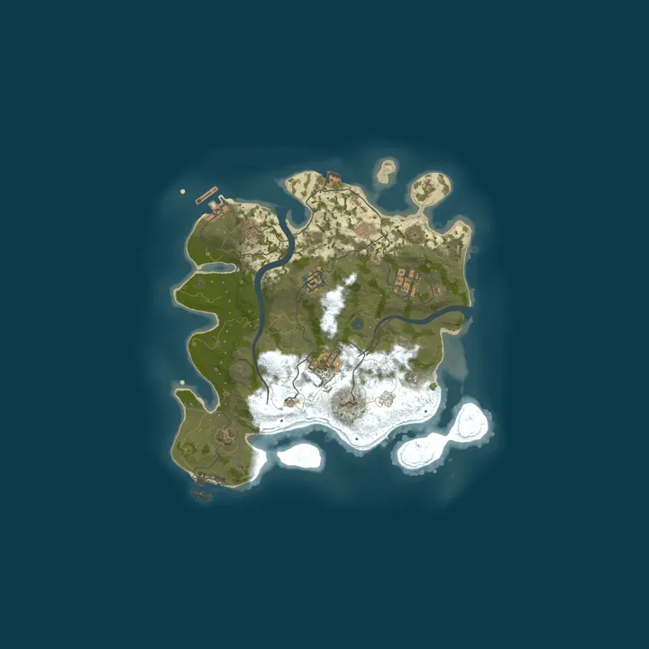 Map of ZombieNightWaves
