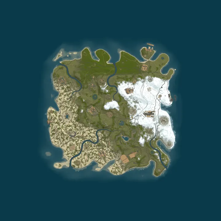 Map of Salted Shores | BP Wipe 9/3 | Grand Opening!