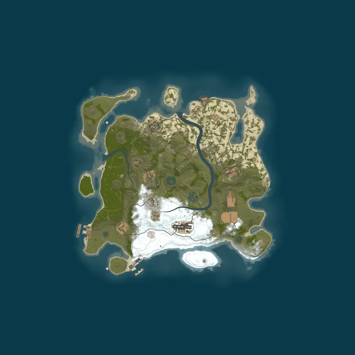 Map of [GER|ENG] RustDead Solo/Duo/ Trio Wiped 03.09.