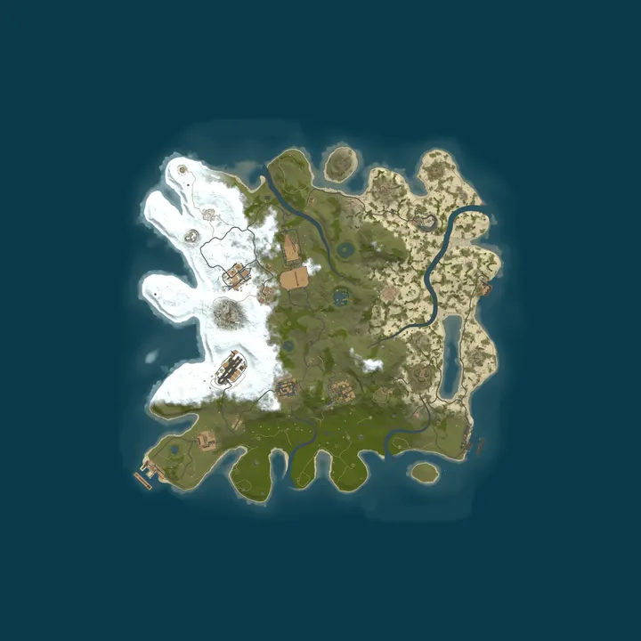 Map of RUSTWORLD.CC [CA] Montreal - Main | Monthly/PvP | Wiped: 10/01