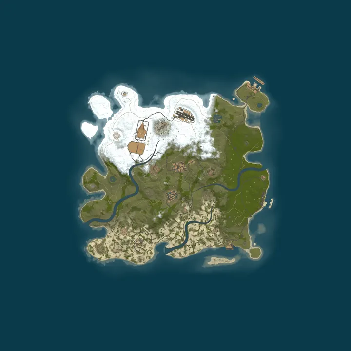 Map of RUSTULONULON
