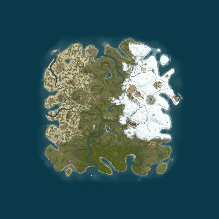 Map of Fillory Prime | 2x Gather | Monthly | PvPvE | Low Pop