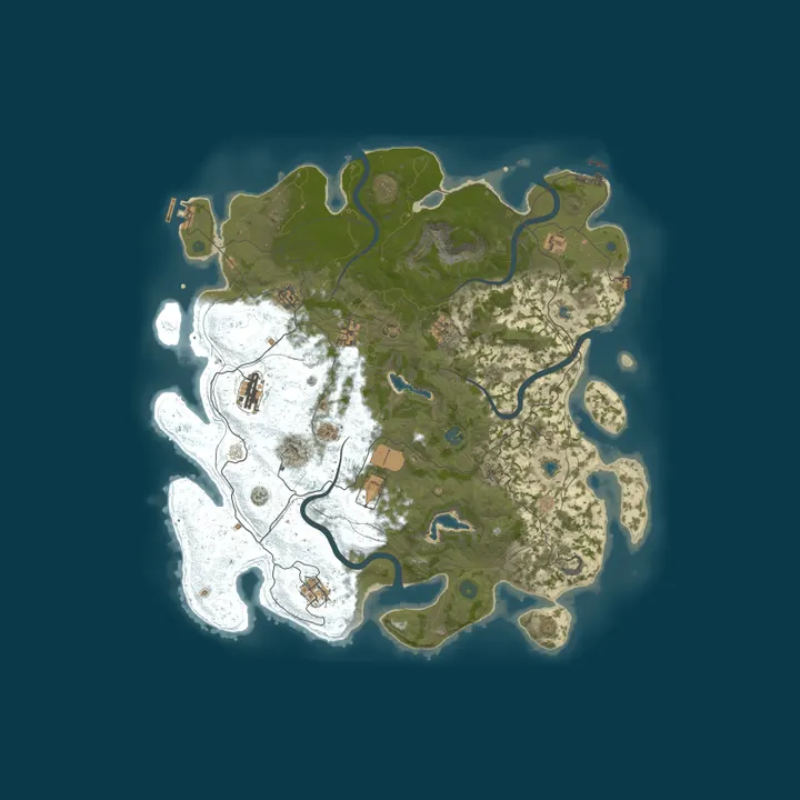 Map of [US] [PVE] The Haven | No Killing | No Decay | No Stealing