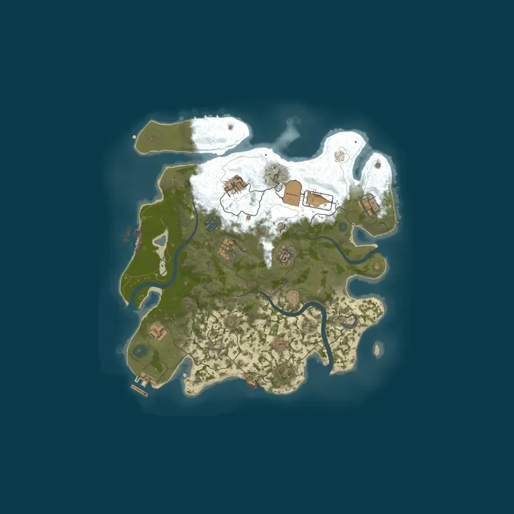 Map of SOBREVIVENTES SOLO | BR/LATAM | INICIANTES | WIPE 01/10