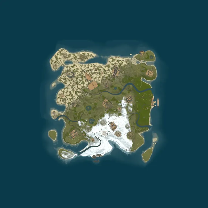 Map of Dark Night Club X5 PvE Zombie Wipe 28/9 zombie24/7 PvP-Pve-Loot