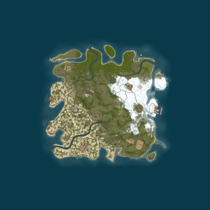 Map of 【独行侠】5倍|10.2新档|单双人|爆枪|月清蓝图