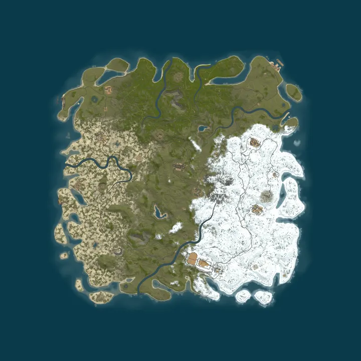Map of 『芬达』100000倍/10.7/枪战/蓝图全解/萌新/建造