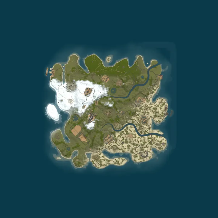 Map of TheCove.GG｜原版｜新手村｜四人｜10.6号14:00清档