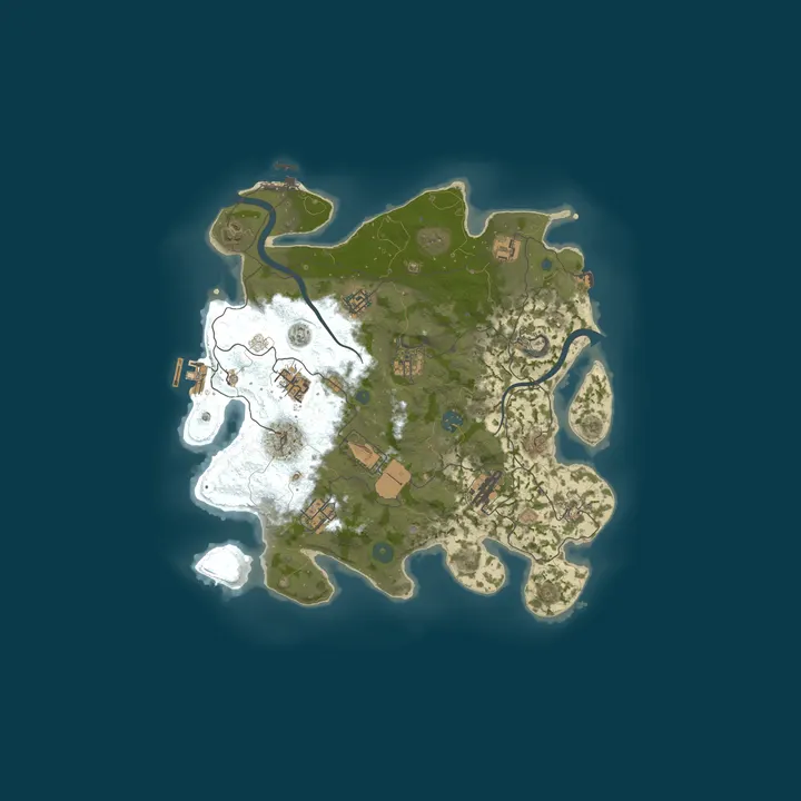 Map of TheCove.GG｜原版｜孤勇者｜独狼｜10.6号14:00清档