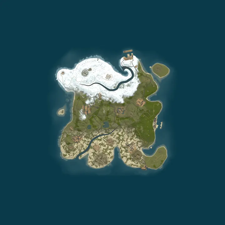 Map of Moodoo's World / Starter Kit / Solo / Low Upkeep / Permadeath a