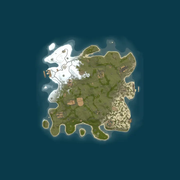 Map of Bestrust Solo ONLY 2x #3 - Weekly | NEXT WIPE in 21 hours 10.10
