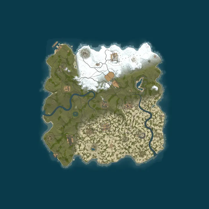Map of WEREWOLF GAMING.CO 3x Solo/Duo|Loot x3|Share BPs|JUST WIPED
