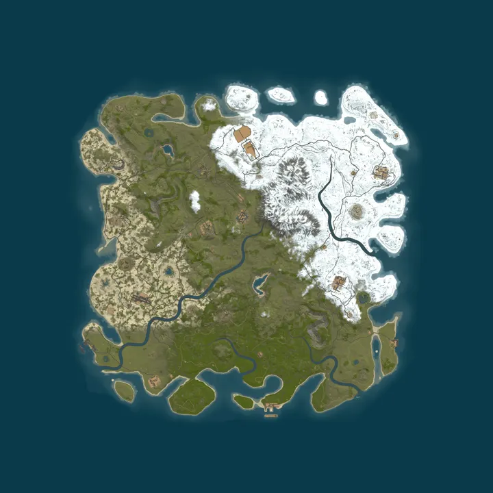 Map of PrimeSolo 2x | Solo Only | Monthly | No P2W | Premium Servers