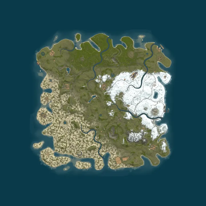 Map of Fallout | Staging | low Upkeep Cost
