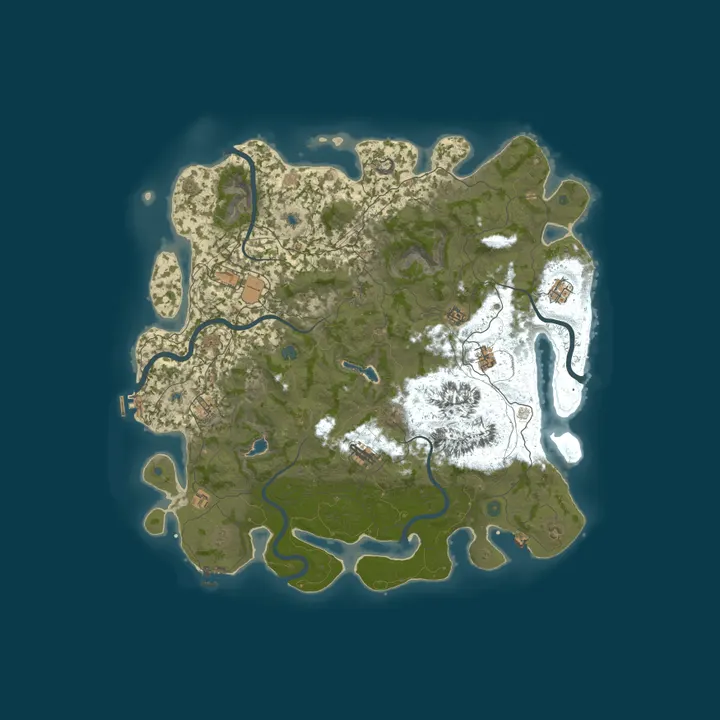 Map of Dagobah Island | No Raids | XP | 50 Players