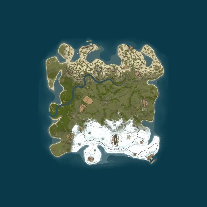 Map of Bestrust Solo/Duo/Trio 2x #3 | NEXT FULLWIPE in 20 hours 09.10