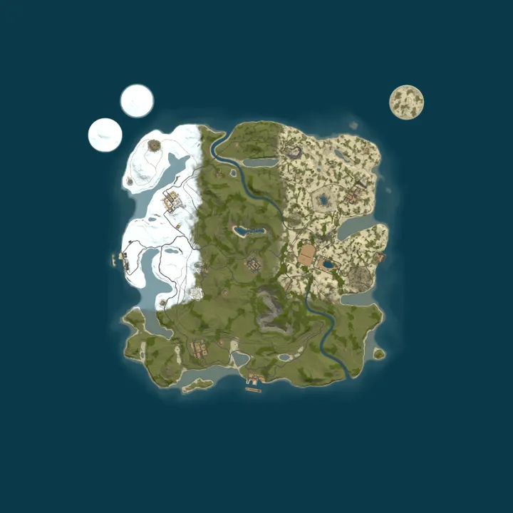 Map of US|AndysolAM 10x No BPs|PVP|Shop|Loot+|Kits|Raid+|Skinbox|WIPED