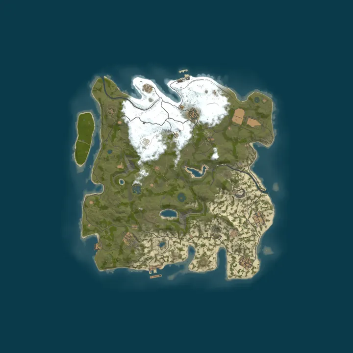 Map of Nomadic Sloths | Rust Sanctuary | UNDER CONSTRUCTION