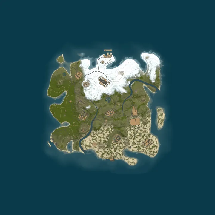 Map of CRUSTY TRAINING