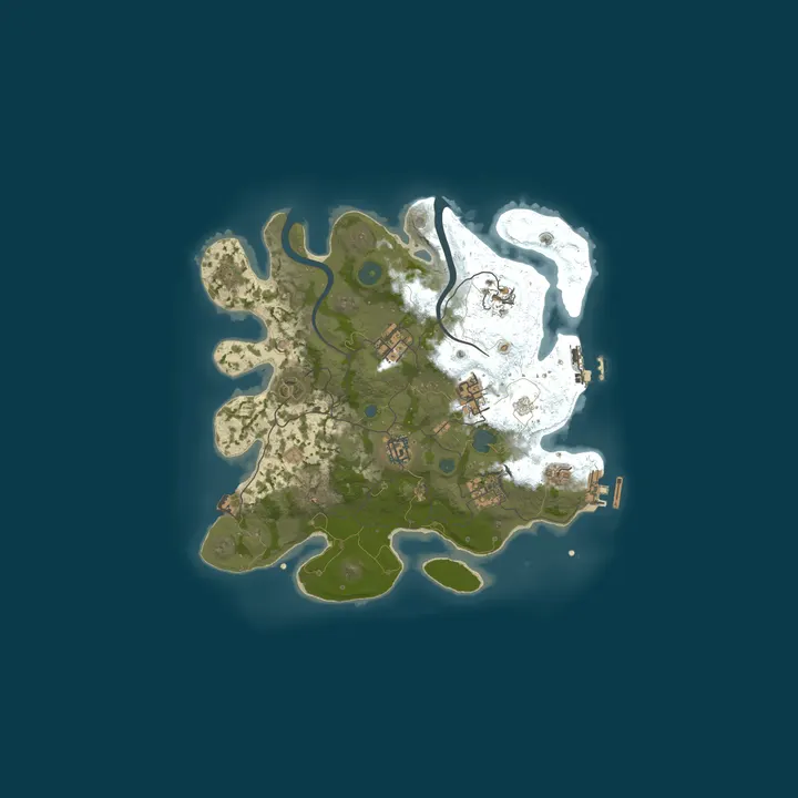 Map of VSP Rust