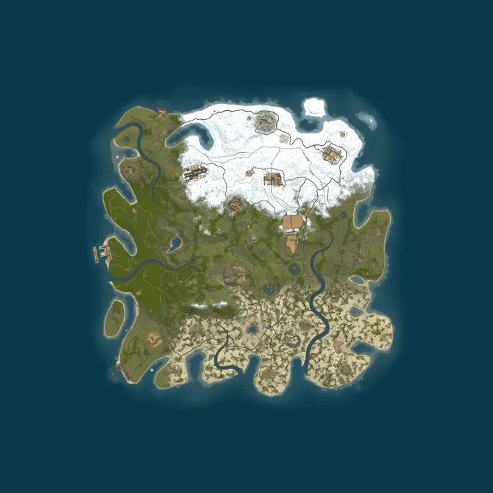 Map of Rust Server TG