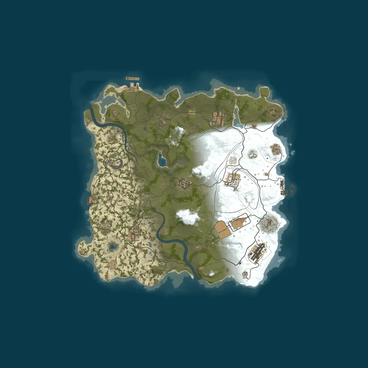 Map of [UAE/KSA] Falcon Rust 3x | Max 5 | Arab