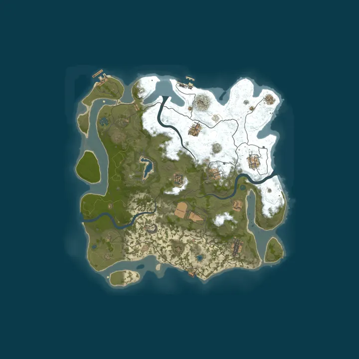 Map of OUTPOST 2x Monthly | Max 4 | No Offline | Just Wiped