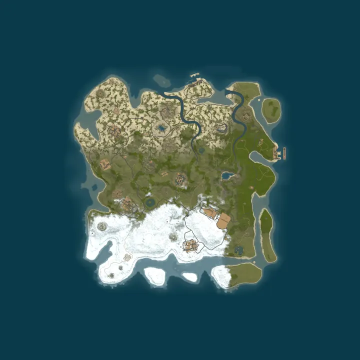 Map of OUTPOST 2x Monthly Main | No Offline | Just Wiped