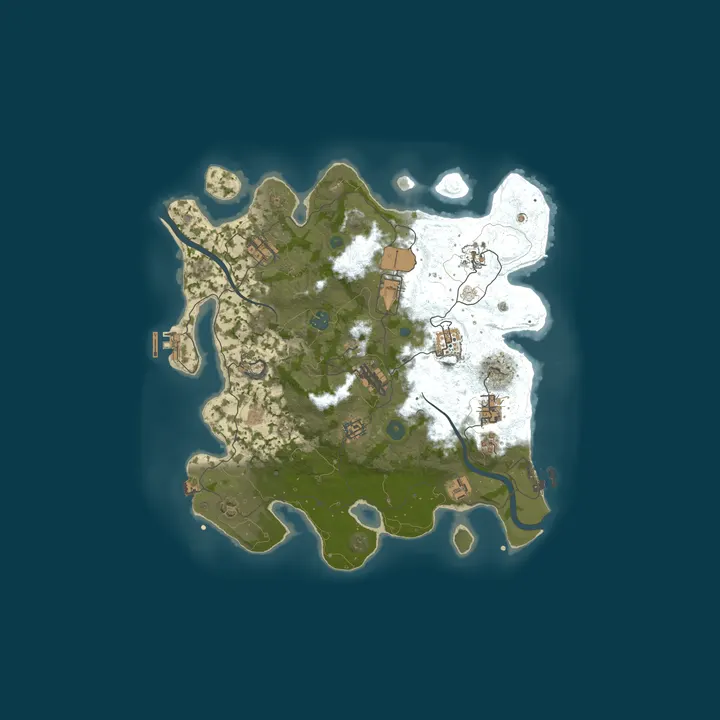Map of Lacoste|Rust X2 (Nolimit|Skin|Tp|Home|FPS+)