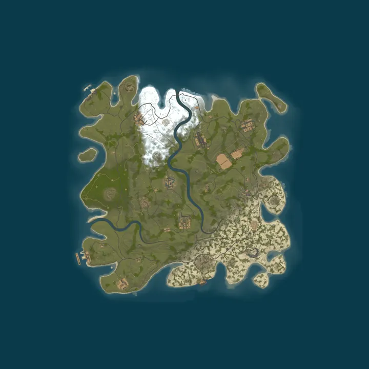 Map of Mortal Rust |Vanilla 2x|Solo-Duo-Trio|Лови подарки