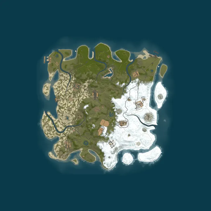 Map of x2 URAL RUST | КЛАССИКА  | CLASSIC |