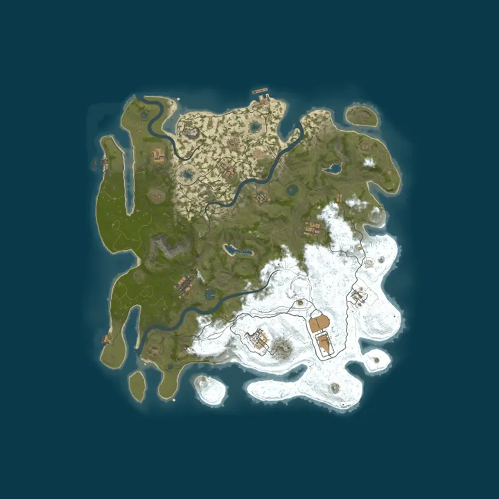 Map of #1 WIN-RUST | SOLO | x2 | 24H PROTECTION | WIPE FRIDAY 10:00