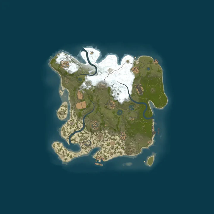 Map of Magyar Rust Community 2x Main HUN/EU (MRC)