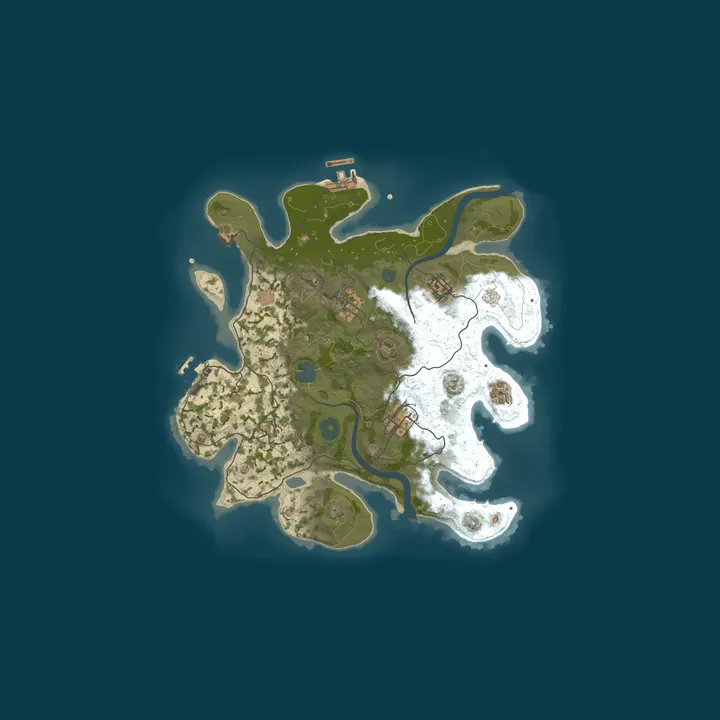 Map of [LATAM] Server full Wipe Solo/Duo/Trio 10-09