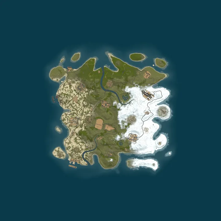 Map of Rusty Riick's