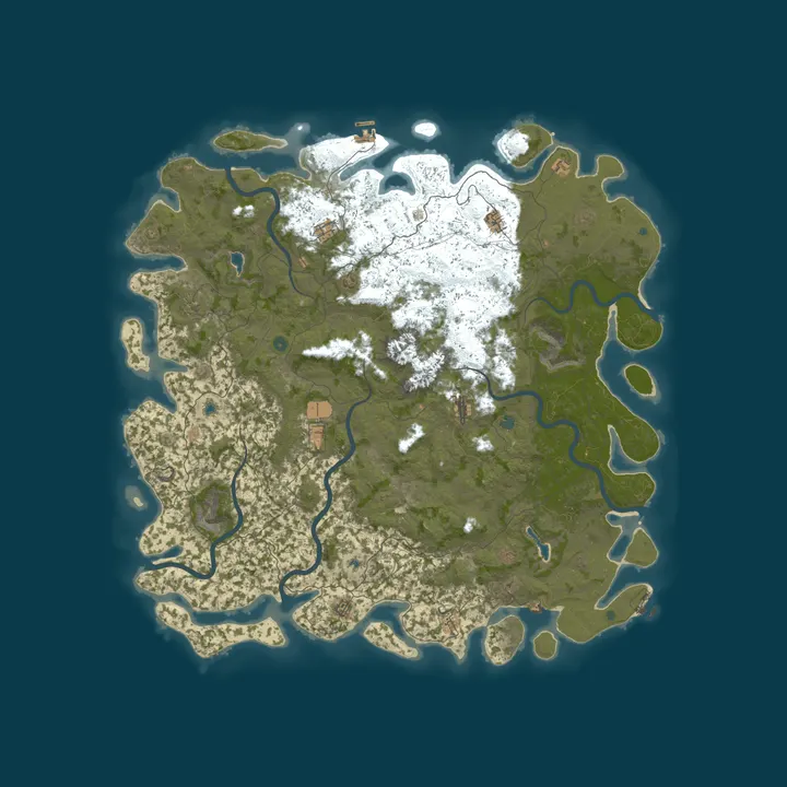 Map of Oasis | PvE