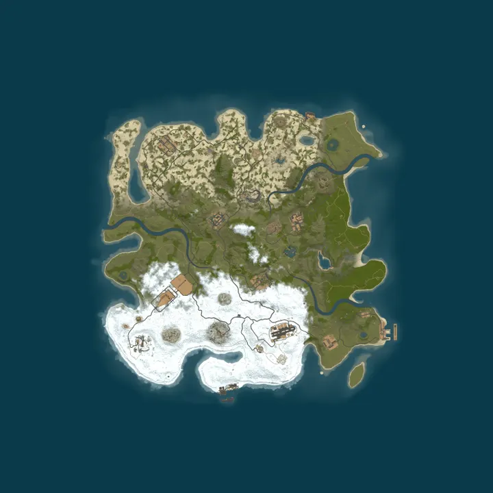 Map of Test Server