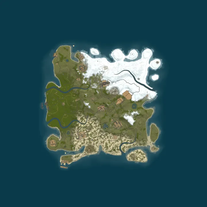 Map of TEST SERVER
