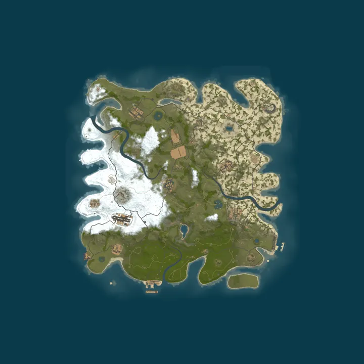 Map of SYC Rust Server