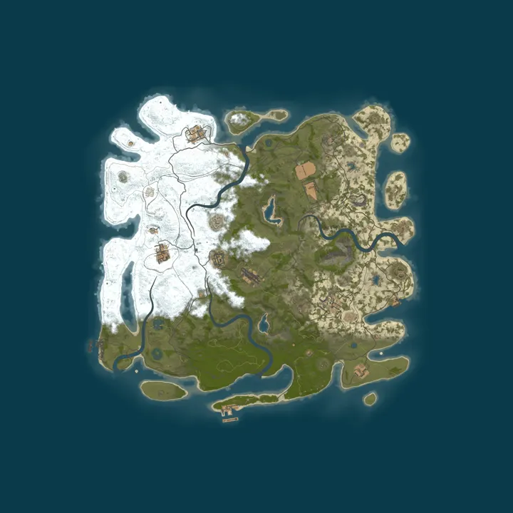 Map of Kakurega Server