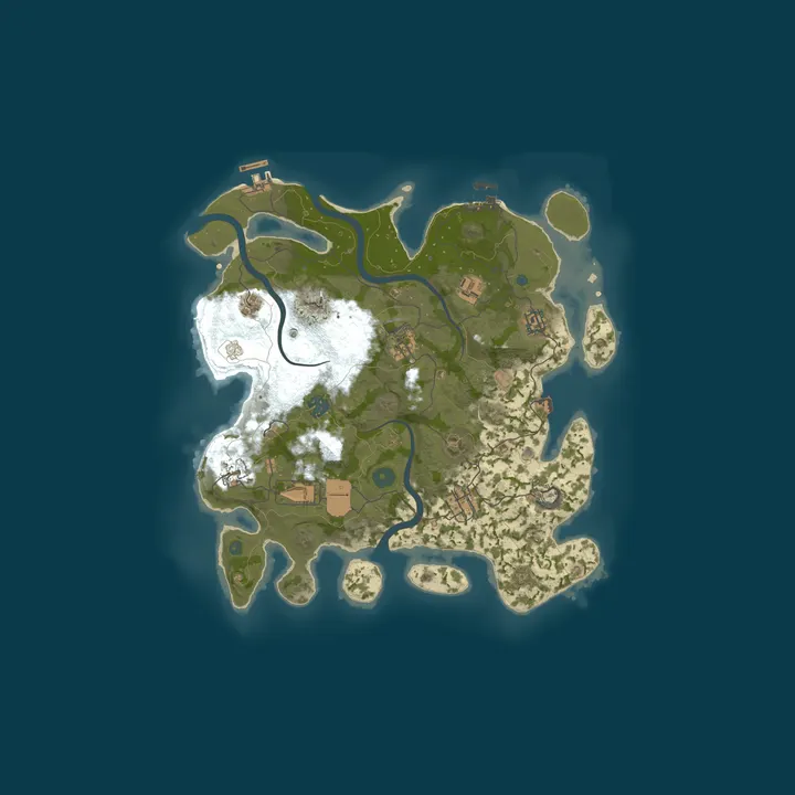 Map of #1 MyRustServer1222333