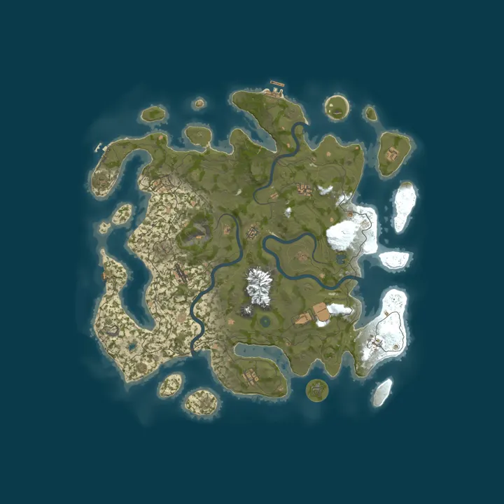 Map of [KR] 쿠키서버 PVE/X3/NPC레이드/낚시/초보