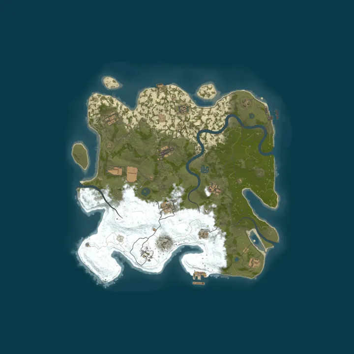 Map of [NZ/AU] ChilledKiwi 2x  Gather