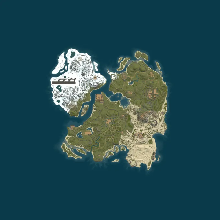 Map of (EU / DE ) Feldjäger NRW Rust Server