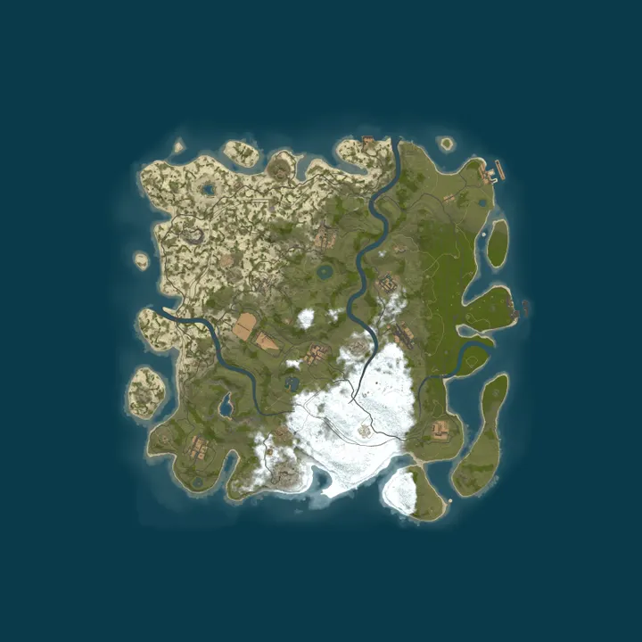 Map of Together We Rust | Build Server