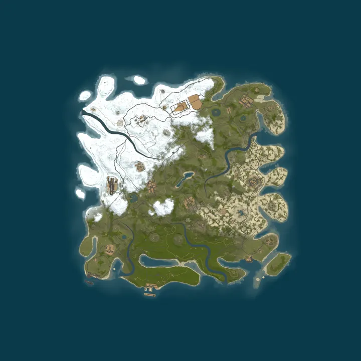 Map of H.O.G. * Solo Only * 3X