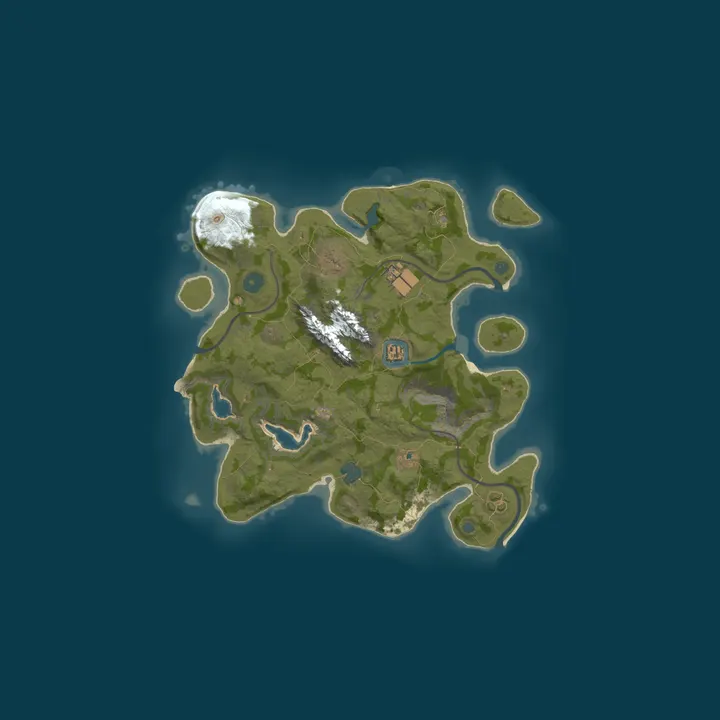 Map of Underdog's Primitive | Night Zombies | Monthly | Noob Friendly