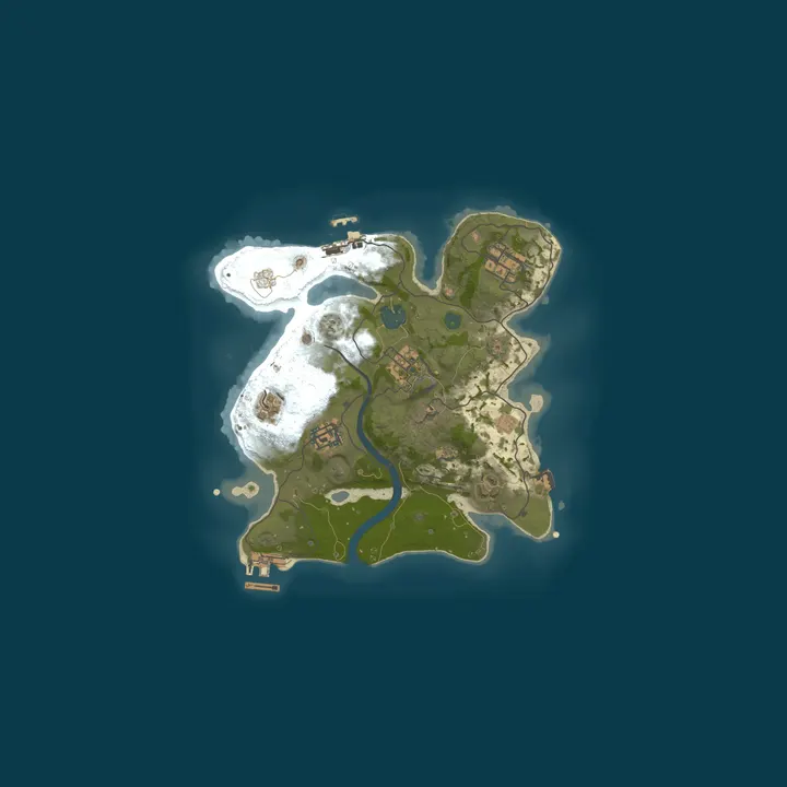 Map of UPCOMING - NEW YEAR - WAR OF FOUR CROWNS - KYTHE