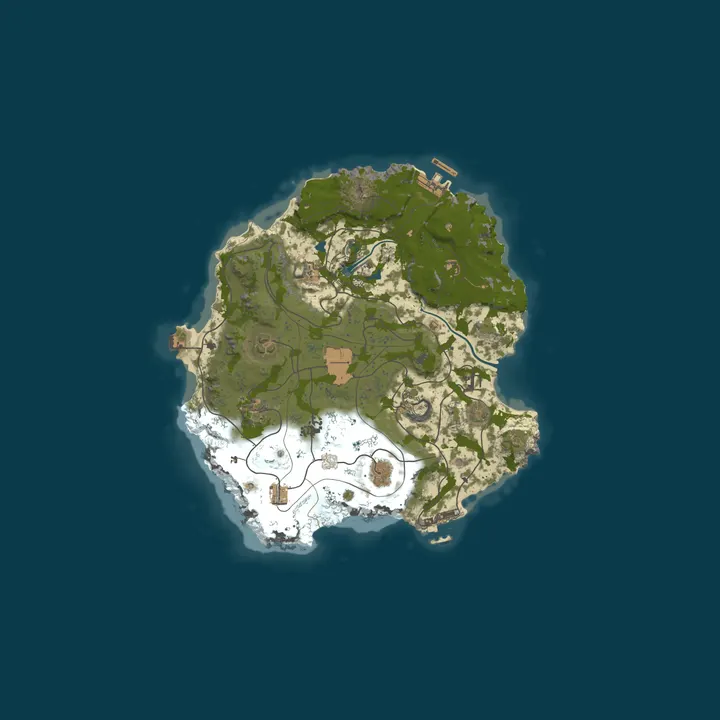 Map of BATTLE ROYALE | KZVRUST.COM — TOURNAMENTS, ELO, PRIZES & DROP